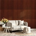 thumbnail image 2 of Brown Wood Grain Wallpaper Rustic Vintage, Self adhesive and removable waterproof Home Decor for Bedroom Living Room Kitchen Cabinet Drawer Dorm Room 17.7 * 118 in, 2 of 8