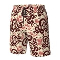 thumbnail image 5 of Kdxio Snake Pattern Mens Casual Shorts - Drawstring Summer Beach Sports Shorts for Men, 5 of 9