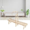 thumbnail image 1 of Wood Stayed Cable Bridge, Wear-resistant DIY Wood Bridge Accurate  for Professional Use for Develop Interest for Exercise for General Purpose, 1 of 7
