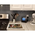 thumbnail image 2 of Cookies with Santa Claus Weihnachtsmann Glass Cutting Board Large 12 in x 15 in, 2 of 5