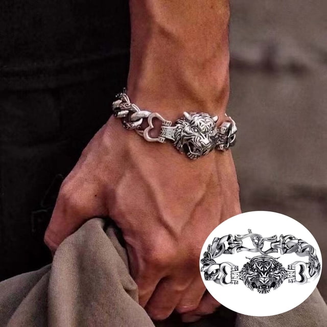 Fiudx Pulsera Retro, Elegante Accesorio de Diseño Abierto con Personalidad, Opciones de Color Versátiles: Dorado, Blanco y Negro, Regalo Perfecto para Ocasiones Especiales, San Valentín, Día Del Padr