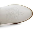 thumbnail image 4 of Bottes de Cowboy pour Femmes Bout Pointu Style Western Taille 46 Marron, 4 of 5