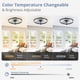 thumbnail image 2 of Ventilador de Techo LEDIARY 20" con Luz Regulable y Control Remoto, 6 Velocidades, 2 of 7