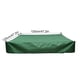 thumbnail image 2 of Cubierta para caja de arena, cubierta cuadrada impermeable para arenero con herramienta con cordón, cubierta para caja de arena de tela Oxford a prueba de polvo, protección para piscina, 2 of 5