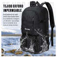 thumbnail image 3 of Mochila De Viaje  Bloosom De 40 L Para Acampar, Senderismo, Portátil Negro, 3 of 4