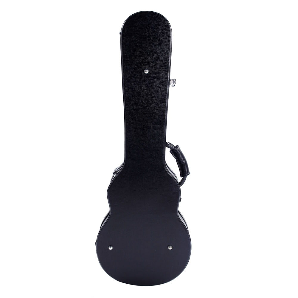 High Grade Electric Guitar Hard Case for GLP Style Electric Guitar Microgroove Bulge Surface Black