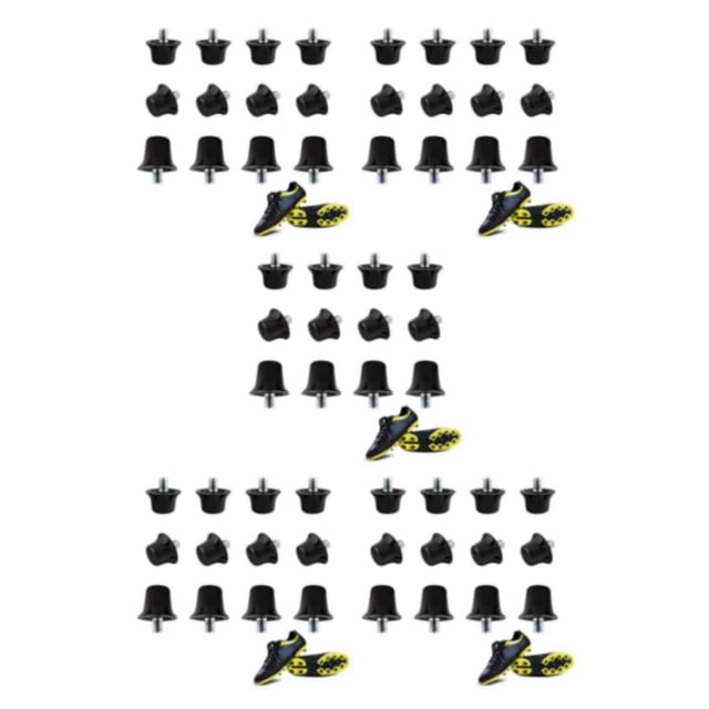 Baohd 12pack/lot Performance With Football Studs Anti-slip And Long-lasting Suitable For Variety Of Shoe 5Set