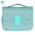 thumbnail image 2 of Deago Portable Makeup Bag Cosmetic Case Makeup Train Case Travel Organizer Mini Handbag Makeup Artist Bag Green, 2 of 6
