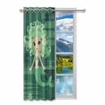 thumbnail image 2 of MKHERT Mermaid Blackout Window Curtain Drapes Bedroom Living Room Kitchen Curtains 52x84 inch, 2 of 2