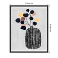 thumbnail image 4 of Amanti Art Decorated Vase with Plant III Framed Canvas Wall Art Print, 4 of 8