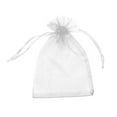 thumbnail image 1 of Firlar Candy Bag Organza Bags 100pcs/lot Pure Color Souvenir And Wedding 100 Pieces Smooth For Party Birthday Satin Drawstring, 1 of 14