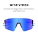thumbnail image 2 of Gafas de Sol Polarizadas para Ciclismo OULAIQI para Hombre y Mujer con 3 Lentes, 2 of 6