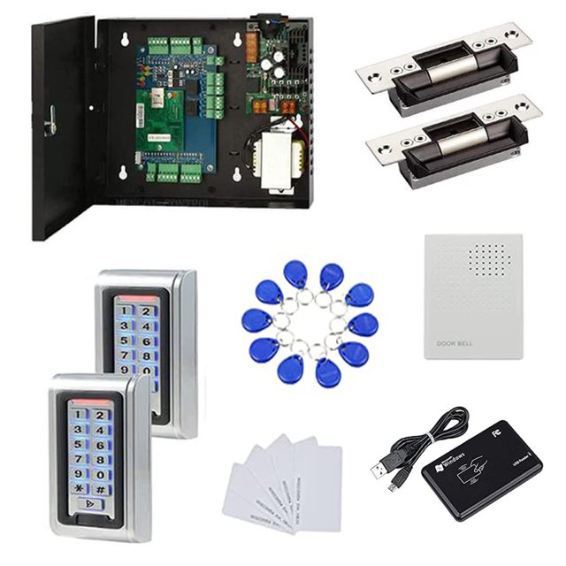 Sistema de control de acceso MENGQI-CONTROL Teclado metálico impermeable