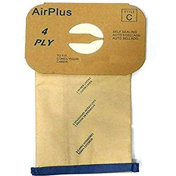 Electrolux Vacuum Bags Style C Works With Models L,E G, Super J, Golden J, Silverado, Diamond Jubilee, Grand Marquise, ultralux, Epic Models (12PK) # 805