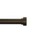 thumbnail image 1 of Joydeco Barras de Cortina para Ventanas de 32 a 48 Pulgadas, Varilla única Decorativa Ajustable para Ventana con remates de Aluminio (32 a 48 Pulgadas, 1 Unidad de Bronce), 1 of 1