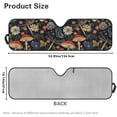 thumbnail image 7 of Yuyamidu Mushroom Windshield Sunshade for Jeep Wrangler, Daisy Sun Visor Windshield Shade Blocks UV Rays, Heat Shield Compatible with Jeep Wrangler TJ JK JL 2/4 Door, 7 of 7
