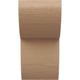 thumbnail image 2 of 6"W x 6"D x 12"H Wide Crestline Rough Cedar Woodgrain TimberThane Corbel, Primed Tan, 2 of 6