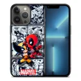 thumbnail image 1 of Funda Para iPhone Deadpool Vs Wolverine Comic Kawaii Marvel, 1 of 1