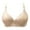 Khaki, variant on Gyexs Bra for Women's Push Up Soft Cup Non Padded Sexy Bras Wirefree Brassiere Fashion Floral Design Adjustable Straps Bralettes #Pink