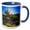 Blue/White, variant on 3drose, Backlit Ancient Pine in Inyo National Forest, 11oz Mug