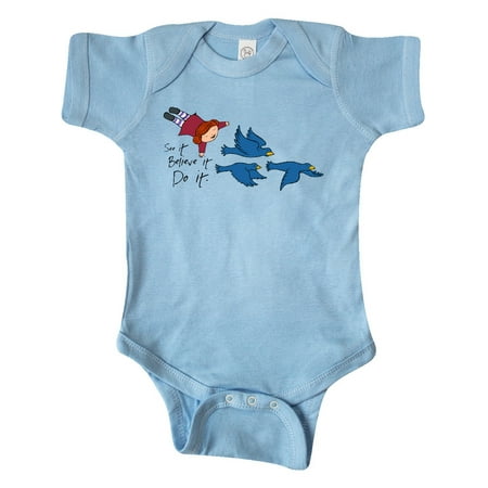

Inktastic Cordelia with Birds: See it Believe it Do it. Gift Baby Boy or Baby Girl Bodysuit