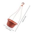 thumbnail image 2 of COSMOBETTY 5Jgo Macetas Colgantes Rojas Para De Interiores Con Espacio Amplio Para Plantar, 2 of 8