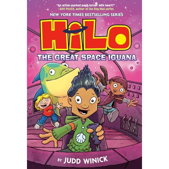 Pre-Owned Hilo Book 11: the Great Space Iguana : (a Graphic Novel) (Hardcover) 9780593807095