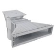 thumbnail image 3 of Above Ground Pool Through Wall Skimmer Kit PVC 50cm Wide Mouth Pool Surface Skimmer for Pool Cleaning Accessories, 3 of 5