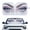 Cartoon Big Eyes, variant on Garronmavis Mushroom Star Car Windshield Sun Shade Foldable Sunshade for Car Front Window for Interior Sun Protection Easy to Install Reflect UV Sun and Heat and Protect Your Car 66.5 x 34.5 inches