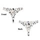 thumbnail image 3 of Balery Cute Penguins Tangas de Algodón para Mujer con Estampado – Ropa Interior Sexy, Transpirable, G-string-Small, 3 of 6