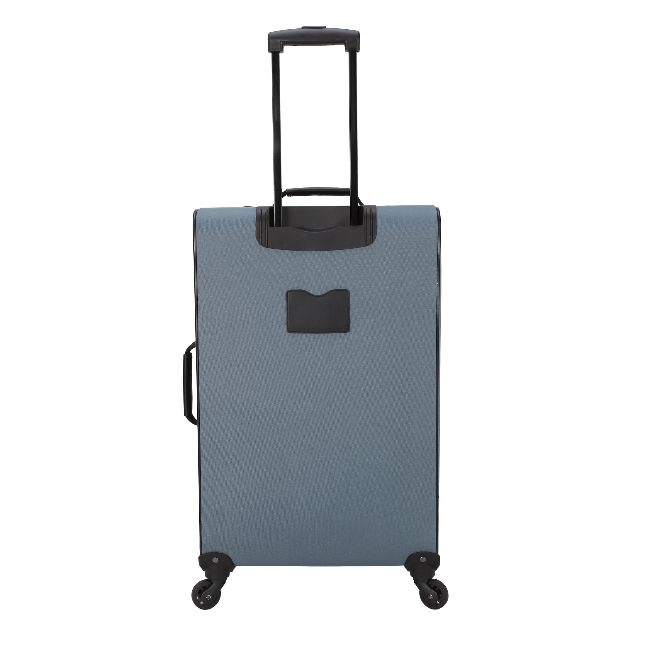 Protege 3-Piece Softside Luggage Travel Set, Includes Medium Checked Luggage, Carry On Duffel and Boarding Tote, Blue