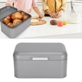 thumbnail image 4 of Hartamena de Pan, destinatario de Pan de Trabajo Fino de Trabajo no Deslizante de Hierro que no se Cubre de Hierro, Panadería Accesorio de Cocina para El Hogar, Gris del Hogar, 4 of 7