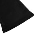 thumbnail image 6 of ZHOGXU Kids Girls Velvet Pants High Waist Solid Color Wide Leg Soft Stretch Comfortable Elegant Flared Trousers For Casual Daily Wear And Party,Black,5-6 Years, 6 of 8