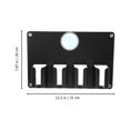 thumbnail image 2 of IDEANATEGRATE Soporte De Pared Para Maquinilla Eléctrica De En Material Duradero PP, 2 of 8