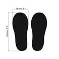 thumbnail image 2 of Unique Bargains Footprint Sticker Shoes Floor Decal Sign Black 8x3", 2 of 6