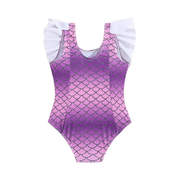 Girls One Piece Swimsuit 3D Print 2026 Trendy Sleeveless Tankini Slim Fit Summer Swimming Bathing Suit Size 6-8 Y