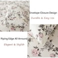 thumbnail image 4 of Pre-Owned en Floral Bedding Shabby Blue Bird Print Bed Sheet Set Luxury Bedding Collections 800 Thread Count 100% Egyptian Cotton Deep Pocket 4 Piece-California King Size, 4 of 8