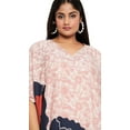 thumbnail image 2 of Oussum Blanc Cassé Tribal Grande Taille Polyester Longues Robes Caftans pour Femmes, 2 of 7