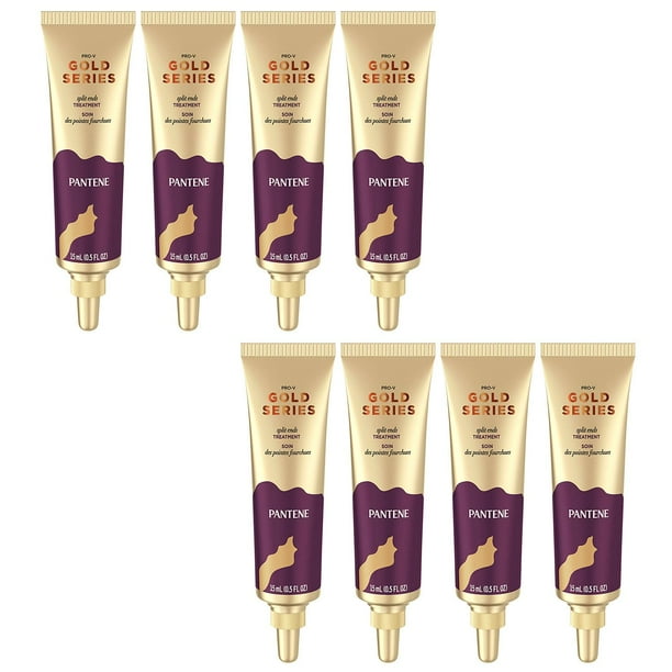 The Pantene Gold Series Split Ends Treatment for Curly, Coily Hair (8