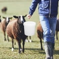 thumbnail image 4 of Plastic Bucket with Lid Farm Multipurpose Bucket Portable Plastic Water Buckets with Handle, 4 of 7