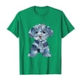 thumbnail image 4 of ATENAR Tops for Women Plus Size Shirts Printed Crew Neck Tops Green 2XL, 4 of 4