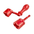 thumbnail image 3 of TISHITA Guitar String Winder Comfortable Ergonomic Luthier Tool for DIY Ukulele Bass Red 2Pcs, 3 of 8