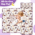 thumbnail image 4 of Pioneer Flower Floral Print Pattern Toddler Nap Mats for Kids Preschool,Sleeping Mat Bag or Kids,Toddler Sleeping Bag,Toddler Nap Mat or Daycare, 4 of 6