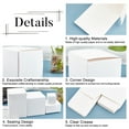 thumbnail image 4 of 30pc 30 Pack Kraft Gift Box Soap Packaging Box 3 x 3 x 3.5 Homemade Soap Box for Soap Making Supplies Party Favor Boxes for Bridesmaids Proposal Crafting Cupcake Wedding, 4 of 7