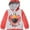Heather Grey/Red, variant on Sesame Street Girls' Toddler Hoodie