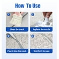 thumbnail image 7 of Ahtopmall Concrete Crack Repair Adhesive - Self Leveling, Quick-Dry, Waterproof Filler for Home Repairs, 7 of 7