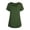 Green, variant on Women's Plus Size Short Sleeve olid Breast-Feeding Pregnant Maternity T-Shirt