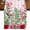 Red Pink White, variant on Table Runners 90 Inches Long Dress Scarves, Valentine's Day Farmhouse Coffee/Dining/Kitchen Table Runner for Living Room, Pink Red Roses Love Heart Eucalyptus Burlap 13x90 Inch