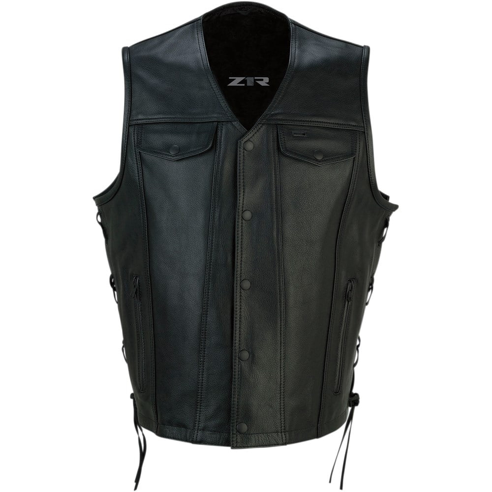 Z1r leather best sale vest