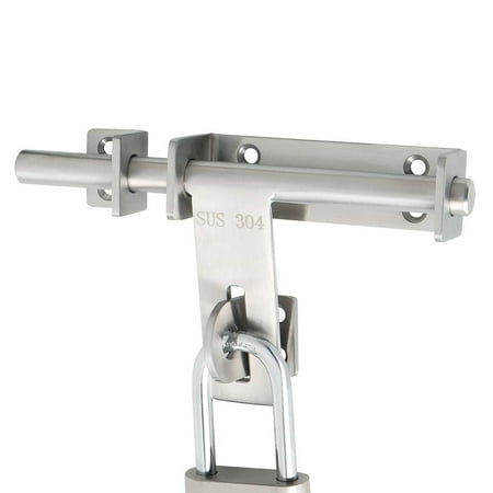 Solid Door Lock Slide Bolt Latch Gate Latches, SUS 304 Stainless ...